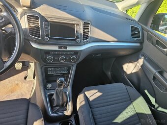 Volkswagen Sharan 2.0/103kw, nájezd 117 xxxKm,odpočet DPH,vý - 9