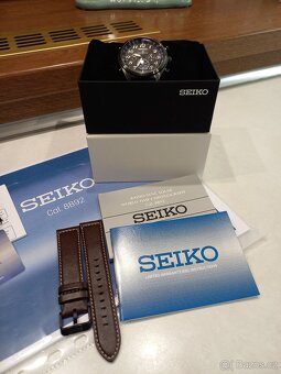 Zánovní SEIKO Prospex SSG015 solar, rádiový signál, chrono. - 9