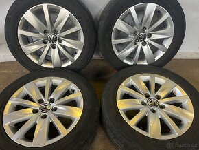 5x112 r16 letní sada alu kol orig.VW - 9