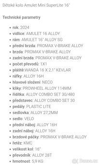 Dívčí dětské kolo Amulet - 9