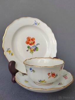 Úžasný porcelánový kávový set od manufaktury Meissen - 9