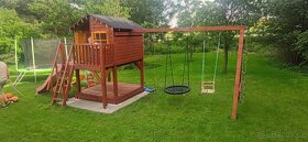 Dřevěný domeček pro děti Middle s montáží a dovozem ČR i SR - 9