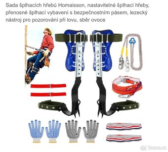 Sada šplhacích hrotů - 9