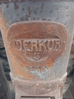 Stará starožitna litinová kamna - 9