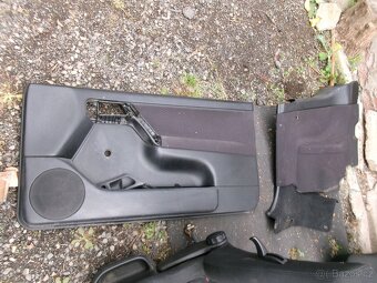 VW GOLF 3 , 3,5 - interier , sedačky, tapeci - 9