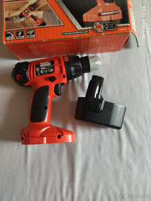 Aku vrtačka Black & Decker. Nová. - 9