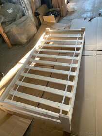drevena postel 90x200 borovice Jednoluzkova + rost - 9