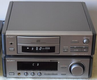 CD přehrávač SONY z řady SCALA, top midi CD, čte CDR - 9