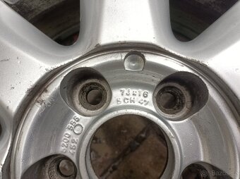 ALU kola Renault 16", letní pneu - 9