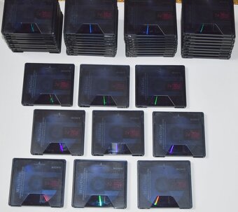 MD minidisc SONY 74min., s obaly, sada 9ks - 9