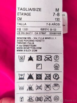 Dívčí šusťáková společenská bunda, velikost 7-8let - 9