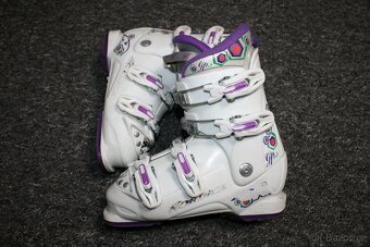 dívcí lyže tecno 120 cm , lyžáky - 9