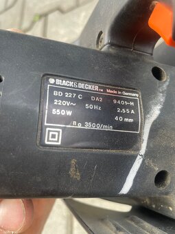 Black & Decker cirkulárka BD227 40mm 550 watt - 9