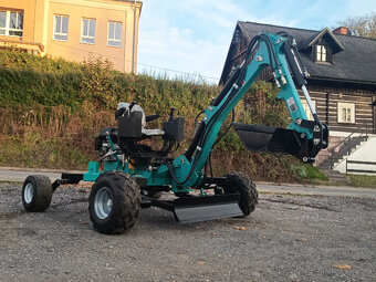 Minibagr 500cc s hydropohony - 9