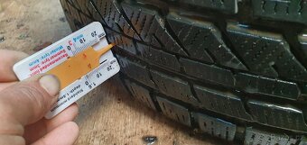 175/65 R14 ZMINÍ PNEU sada 4ks. Vzorek 6,5mm - 7mm. BRNO - 9