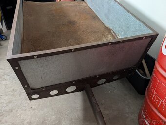 Vozík přívěs za malotraktor nebo čtyřkolku 155x95 cm - 9