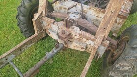 Malotraktor domácí výroby - motor Škoda spartak - 9