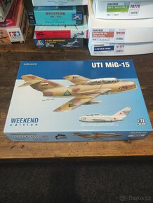 Modely letadel MIGů ,Albatros...+ příslušenství - 9