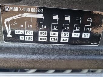 IVECO 180E28 RUKA HIAB 088 + NOSIČ KONTEJNERU 10T - 9