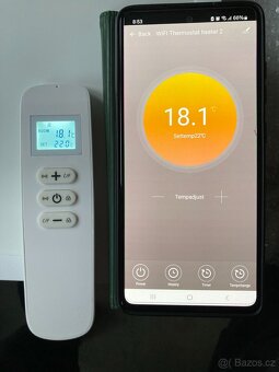Topný infrapanel na stěnu 580W WIFI - 9