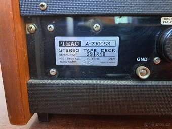 Kotoučový magnetofon TEAC A-2300SX super stav - 9