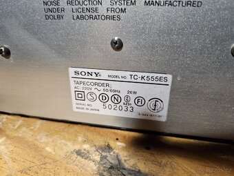 SONY TC-K555es High end Tapedeck - 9