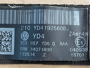 VW PASSAT B6 3C 3-ram airbag + spol. + pasy LP+PP - 9