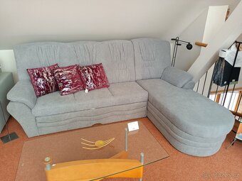 Rohová sedací souprava OLIMPIC -  rozkládací - nová. - 9