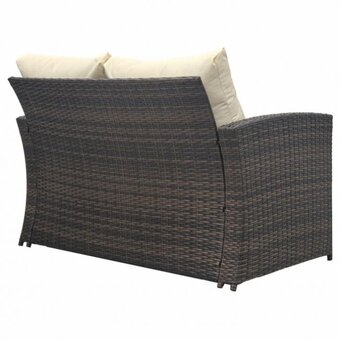 Set zahradního nábytku  stolek, 2 x křesla, 2 x sedačka - 9