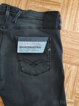 panske dziny, rifle REPLAY Hyperflex velkost W34 L30 - 9