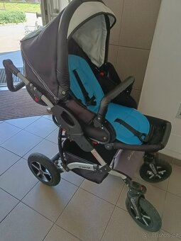 Trojkombinace kočárek Dorjan Prestige Butterfly - 9