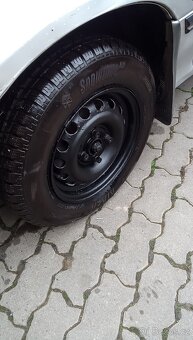 ORIGO OCELOVÉ DISKY + ZIMNÍ 90% pneu 175/70R13+POKLICE - 9