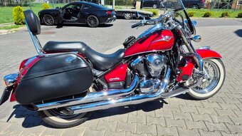 17000 km kawasaki vn 900 clasic 2008 - 9