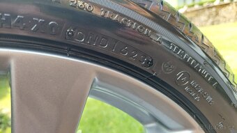 Letní sada Alu kol R18 Mazda 3 215/45 s novými pneu - 9
