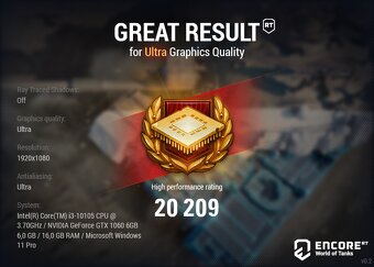 PC i3-10105, 16GB RAM, SSD 1TB, GTX1060 6GB, Win 11 - 9