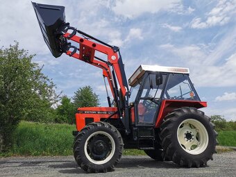 MONTÁŽ ČELNÍHO NAKLADAČE NA ZETOR, ZDARMA JOYSTICK A VIDLE. - 9