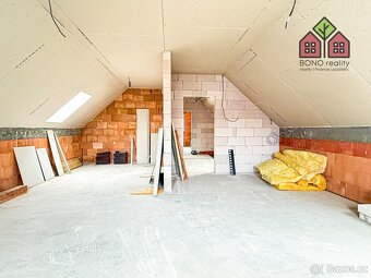 RD ve výstavbě, obytná plocha 346 m2, zahrada 853 m2, dvouga - 9