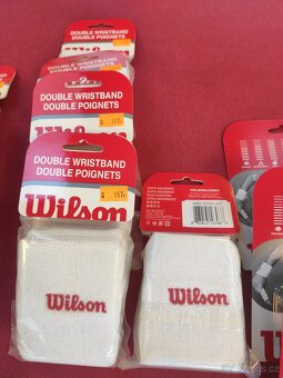 -NOVÉ- Wilson omotávky, potítka, vibrastopy na tenis - 9