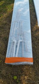 Prodám nové nepoužité hliníkové parapety - 9