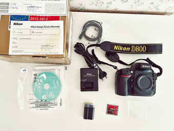 Nikon D800 tělo komplet od profi,velmi hezký stav - 9