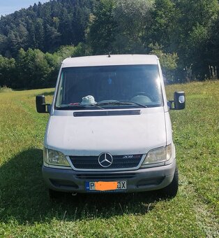 Vymenim Mercedes sprinter 2.2 CDI 60kw osobne auto 9 miestne - 9