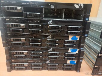 Diskové pole DELL 400 TB + SDD disky + PC R520 - 9