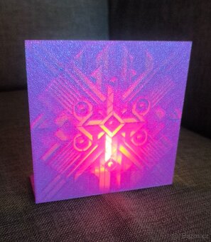 Obrázek s led svíčkou - 9