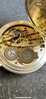 Pánské stříbrné kapení hodinky SCHAFFHAUSEN s černým číselní - 9