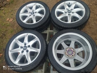 ALU KOLA RONAL-5x108-r17 +LETNÍ PNEU GOODRIDE 225/45/R17-4ks - 9