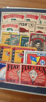 Zápalkové nálepky - sbirka - 9