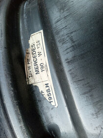 MSW Mercedes W124 W201 O.Z. R16 - 9