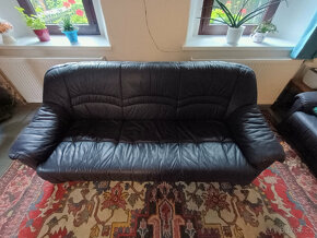 Sedací souprava  rustikální+kožená souprava - 9