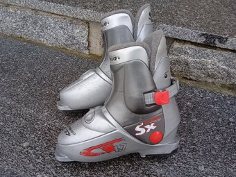 Dětské lyže 90 cm a boty - 9
