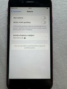 iPhone SE 2020 červený 64gb nová baterie - 9